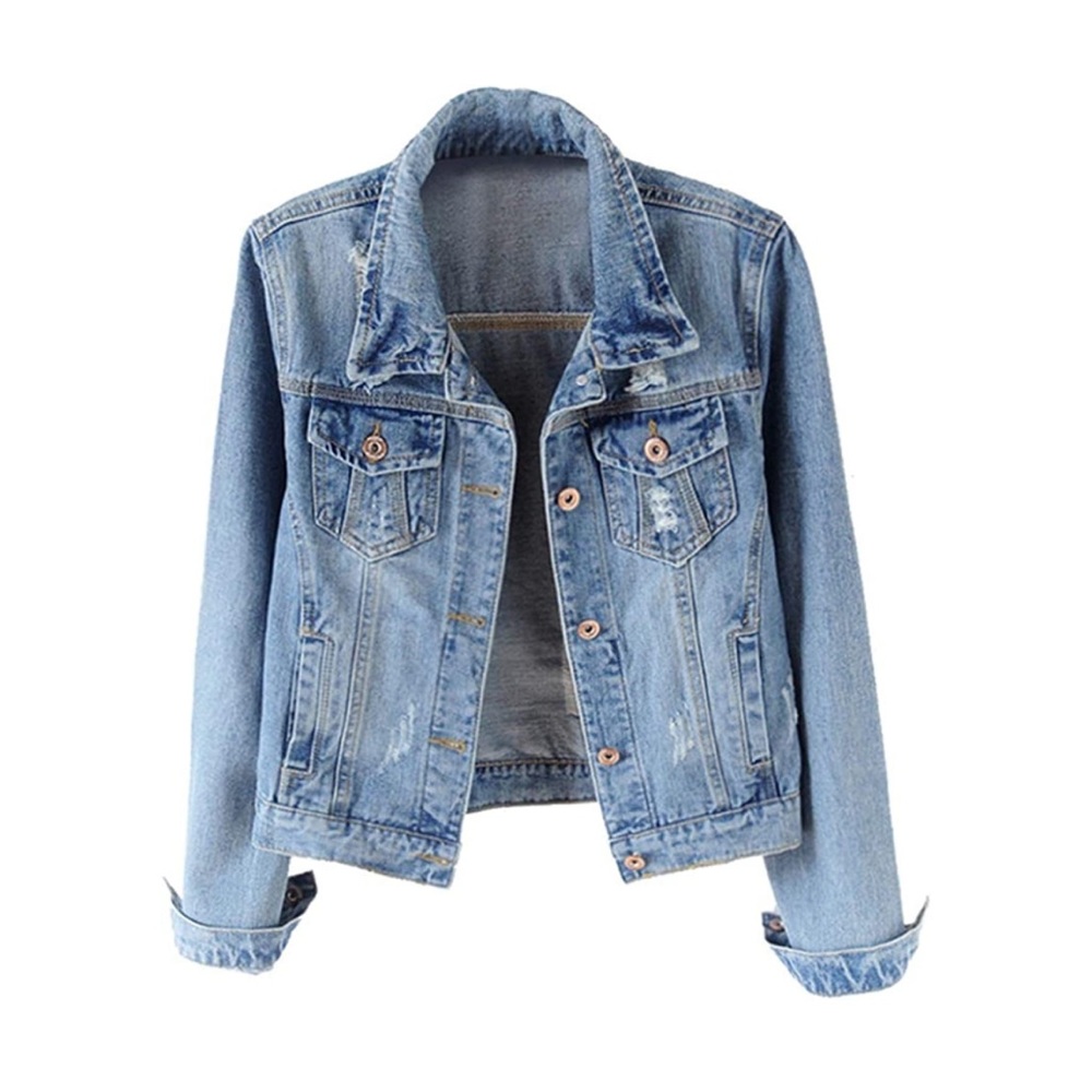 Jean Jacket Distressed - Picture 9 of 16